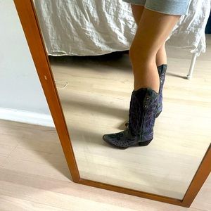 Pure leather Corral Boots. Barely Used! Originally $350!